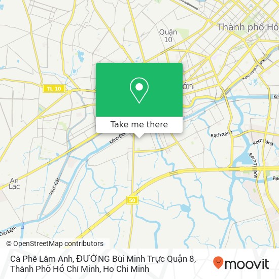 Cà Phê Lâm Anh, ĐƯỜNG Bùi Minh Trực Quận 8, Thành Phố Hồ Chí Minh map