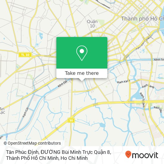 Tân Phúc Định, ĐƯỜNG Bùi Minh Trực Quận 8, Thành Phố Hồ Chí Minh map