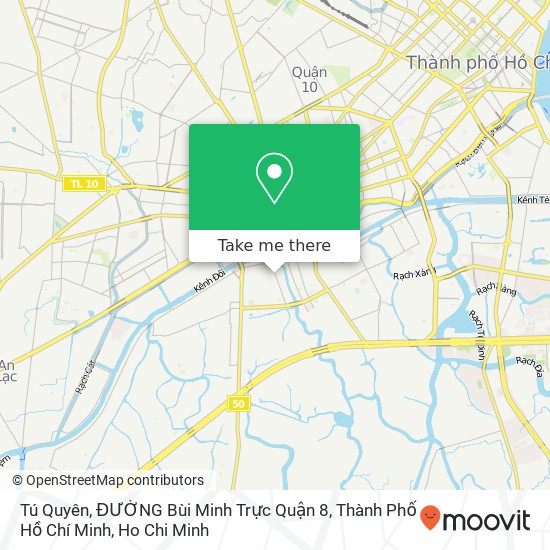 Tú Quyên, ĐƯỜNG Bùi Minh Trực Quận 8, Thành Phố Hồ Chí Minh map