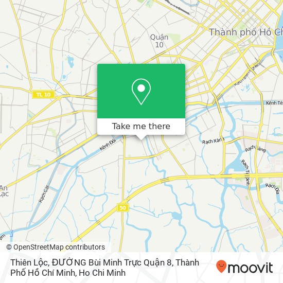 Thiên Lộc, ĐƯỜNG Bùi Minh Trực Quận 8, Thành Phố Hồ Chí Minh map