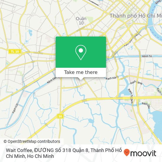 Wait Coffee, ĐƯỜNG Số 318 Quận 8, Thành Phố Hồ Chí Minh map