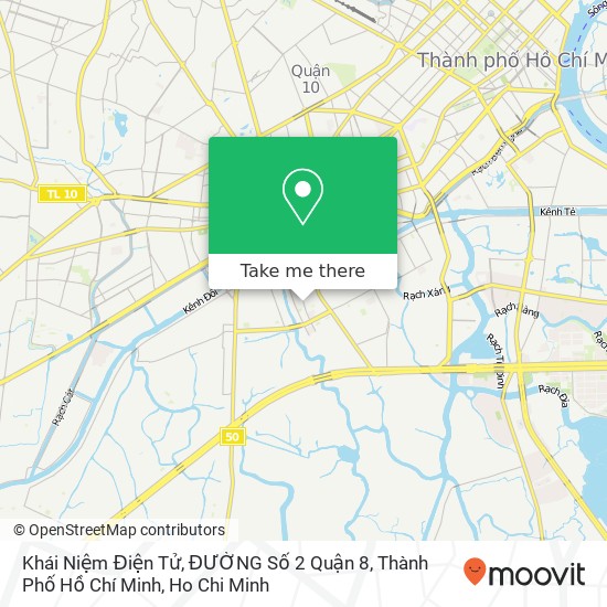 Khái Niệm Điện Tử, ĐƯỜNG Số 2 Quận 8, Thành Phố Hồ Chí Minh map