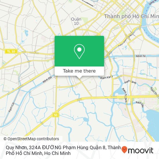 Quy Nhơn, 324A ĐƯỜNG Phạm Hùng Quận 8, Thành Phố Hồ Chí Minh map