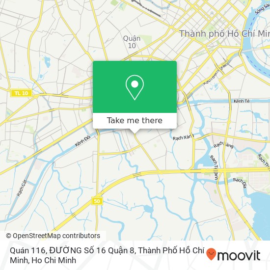 Quán 116, ĐƯỜNG Số 16 Quận 8, Thành Phố Hồ Chí Minh map