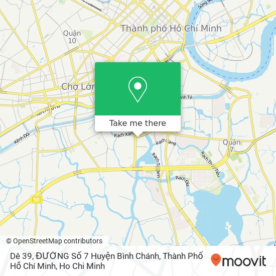 Dê 39, ĐƯỜNG Số 7 Huyện Bình Chánh, Thành Phố Hồ Chí Minh map