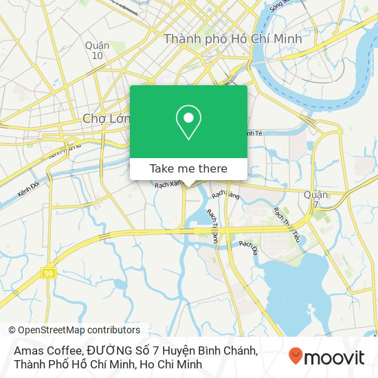 Amas Coffee, ĐƯỜNG Số 7 Huyện Bình Chánh, Thành Phố Hồ Chí Minh map