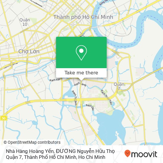 Nhà Hàng Hoàng Yến, ĐƯỜNG Nguyễn Hữu Thọ Quận 7, Thành Phố Hồ Chí Minh map