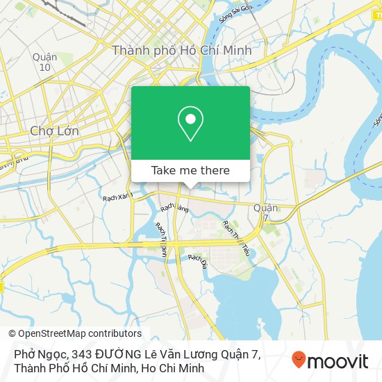 Phở Ngọc, 343 ĐƯỜNG Lê Văn Lương Quận 7, Thành Phố Hồ Chí Minh map