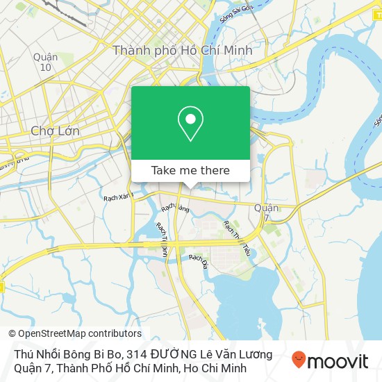 Thú Nhồi Bông Bi Bo, 314 ĐƯỜNG Lê Văn Lương Quận 7, Thành Phố Hồ Chí Minh map