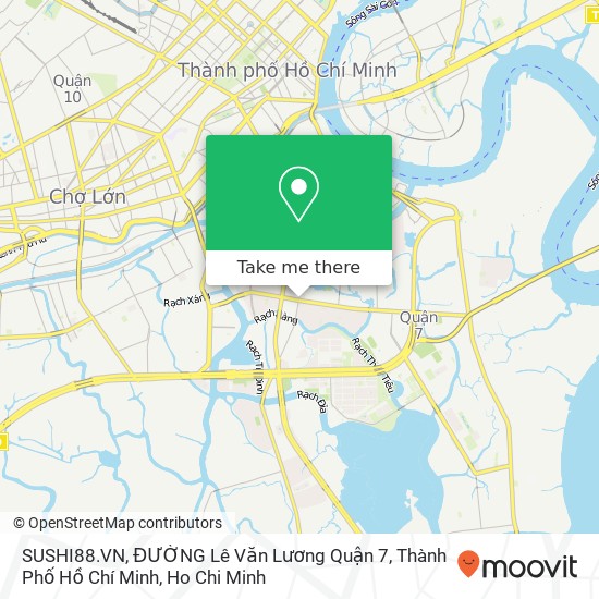 SUSHI88.VN, ĐƯỜNG Lê Văn Lương Quận 7, Thành Phố Hồ Chí Minh map