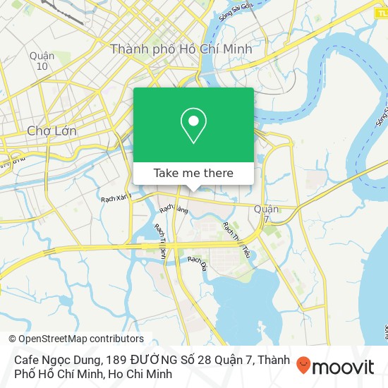 Cafe Ngọc Dung, 189 ĐƯỜNG Số 28 Quận 7, Thành Phố Hồ Chí Minh map