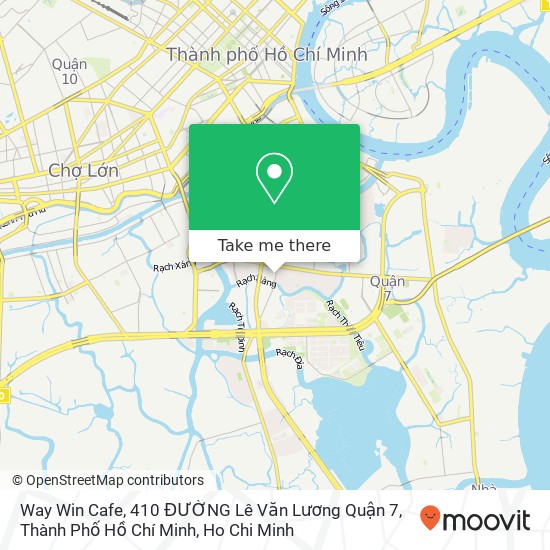 Way Win Cafe, 410 ĐƯỜNG Lê Văn Lương Quận 7, Thành Phố Hồ Chí Minh map