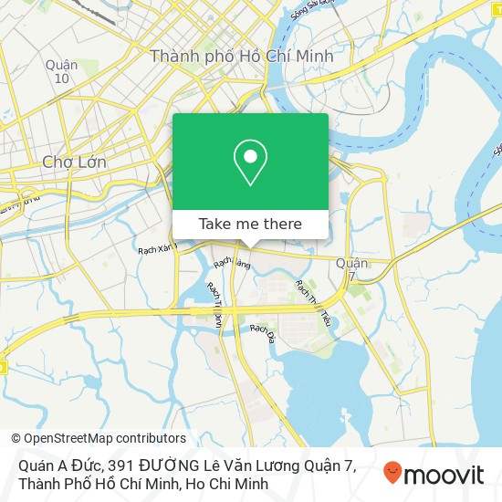 Quán A Đức, 391 ĐƯỜNG Lê Văn Lương Quận 7, Thành Phố Hồ Chí Minh map