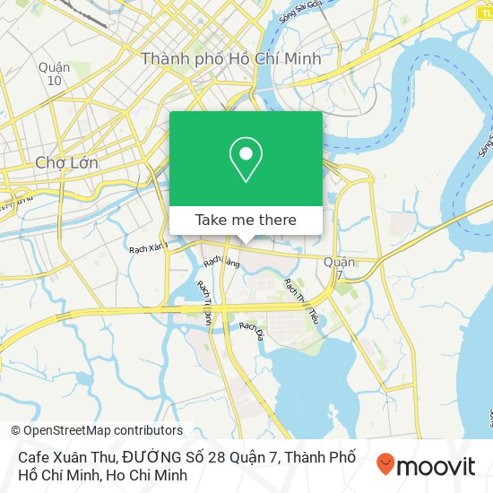 Cafe Xuân Thu, ĐƯỜNG Số 28 Quận 7, Thành Phố Hồ Chí Minh map