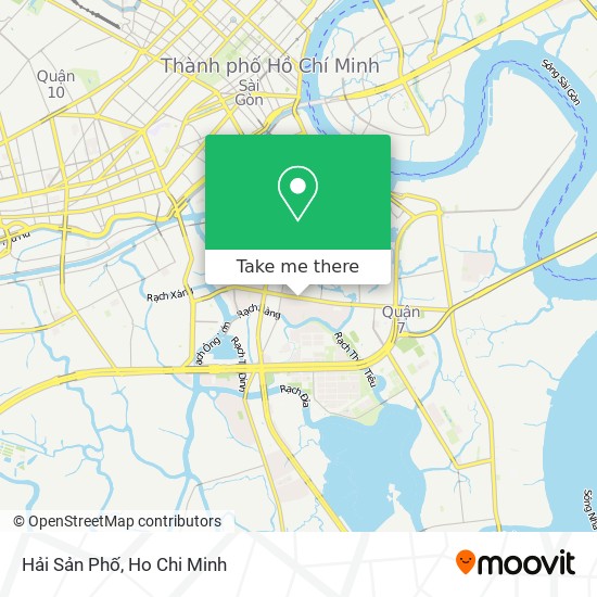 Hải Sản Phố map