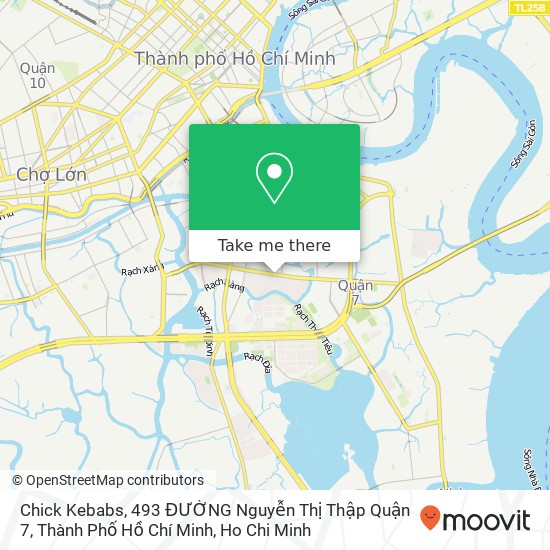 Chick Kebabs, 493 ĐƯỜNG Nguyễn Thị Thập Quận 7, Thành Phố Hồ Chí Minh map