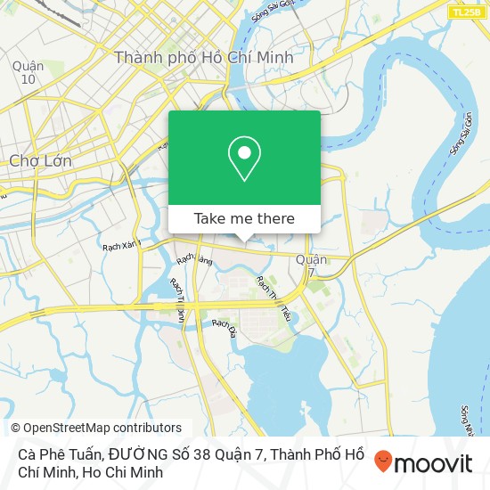 Cà Phê Tuấn, ĐƯỜNG Số 38 Quận 7, Thành Phố Hồ Chí Minh map