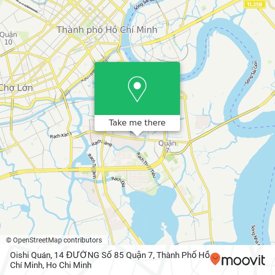 Oishi Quán, 14 ĐƯỜNG Số 85 Quận 7, Thành Phố Hồ Chí Minh map