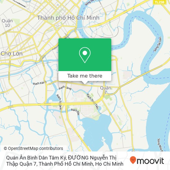 Quán Ăn Bình Dân Tâm Ký, ĐƯỜNG Nguyễn Thị Thập Quận 7, Thành Phố Hồ Chí Minh map