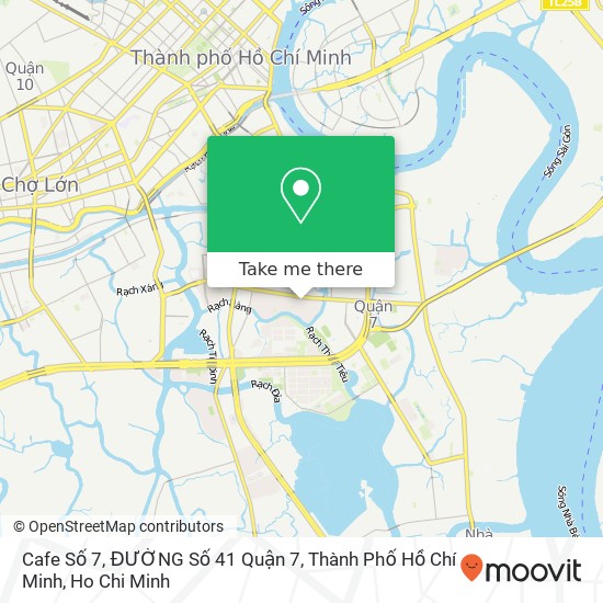 Cafe Số 7, ĐƯỜNG Số 41 Quận 7, Thành Phố Hồ Chí Minh map