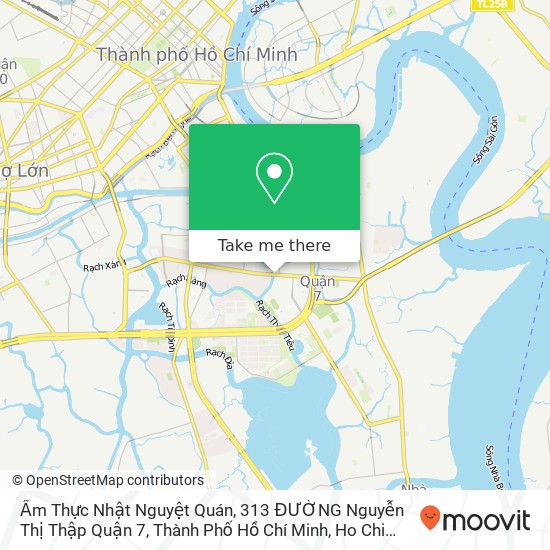 Ẩm Thực Nhật Nguyệt Quán, 313 ĐƯỜNG Nguyễn Thị Thập Quận 7, Thành Phố Hồ Chí Minh map