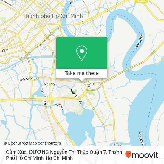 Cảm Xúc, ĐƯỜNG Nguyễn Thị Thập Quận 7, Thành Phố Hồ Chí Minh map
