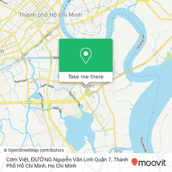 Cơm Việt, ĐƯỜNG Nguyễn Văn Linh Quận 7, Thành Phố Hồ Chí Minh map