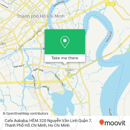 Cafe Aubaba, HẺM 320 Nguyễn Văn Linh Quận 7, Thành Phố Hồ Chí Minh map