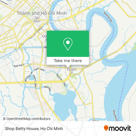 Shop Betty House map