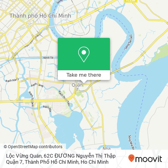Lộc Vừng Quán, 62C ĐƯỜNG Nguyễn Thị Thập Quận 7, Thành Phố Hồ Chí Minh map