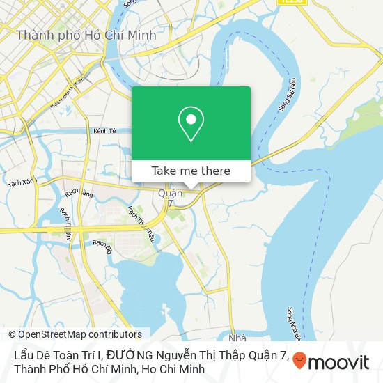 Lẩu Dê Toàn Trí I, ĐƯỜNG Nguyễn Thị Thập Quận 7, Thành Phố Hồ Chí Minh map