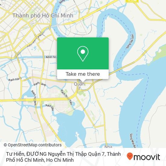 Tư Hiền, ĐƯỜNG Nguyễn Thị Thập Quận 7, Thành Phố Hồ Chí Minh map
