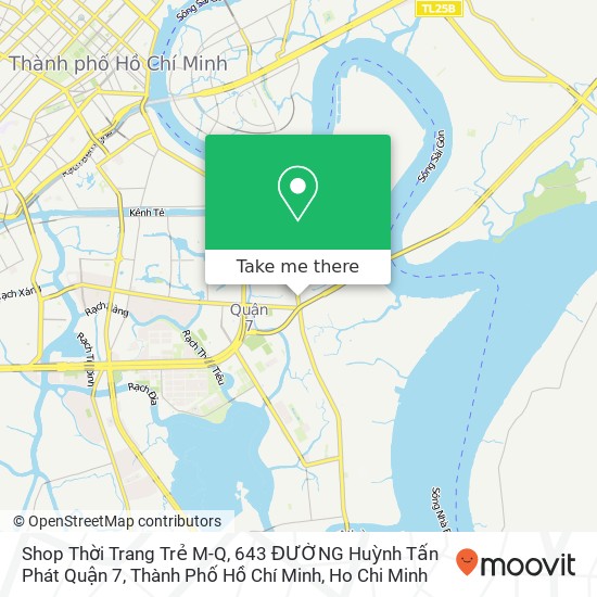 Shop Thời Trang Trẻ M-Q, 643 ĐƯỜNG Huỳnh Tấn Phát Quận 7, Thành Phố Hồ Chí Minh map