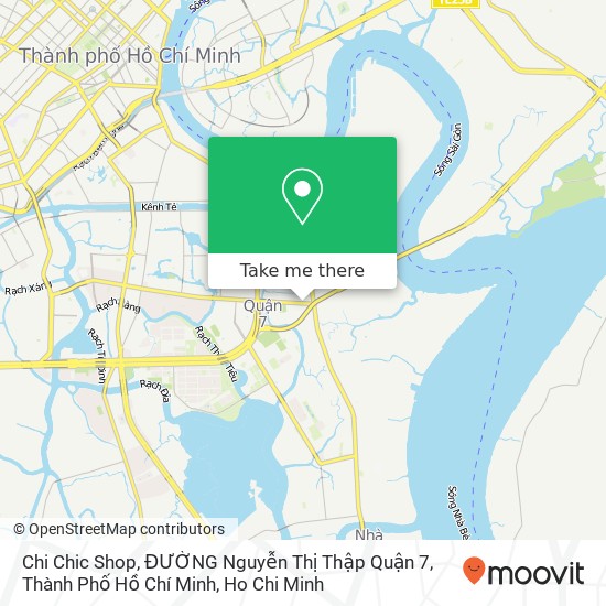Chi Chic Shop, ĐƯỜNG Nguyễn Thị Thập Quận 7, Thành Phố Hồ Chí Minh map