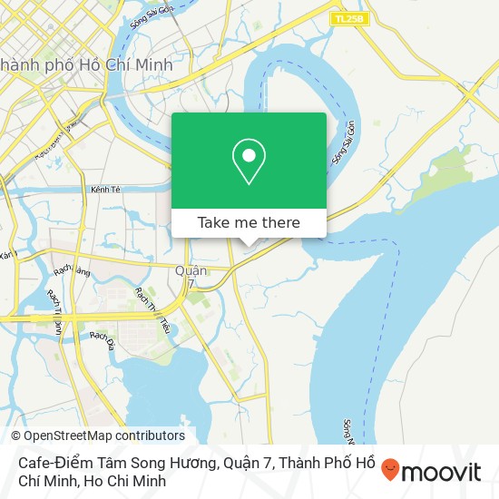 Cafe-Điểm Tâm Song Hương, Quận 7, Thành Phố Hồ Chí Minh map