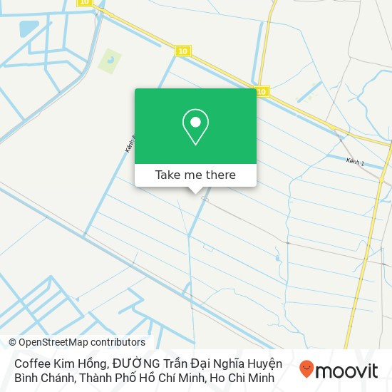Coffee Kim Hồng, ĐƯỜNG Trần Đại Nghĩa Huyện Bình Chánh, Thành Phố Hồ Chí Minh map