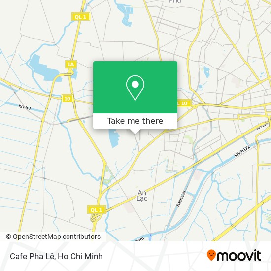 Cafe Pha Lê map