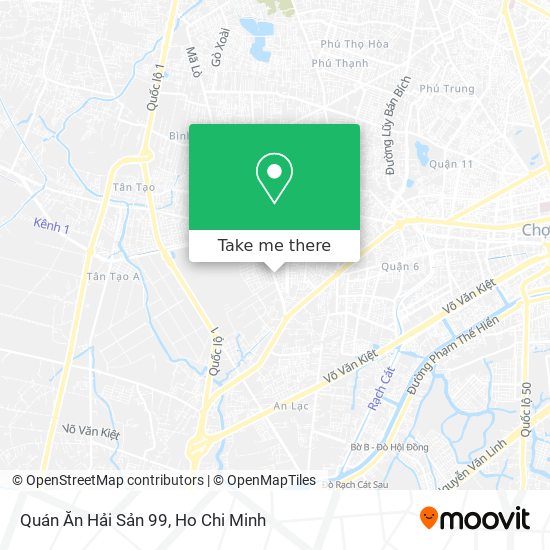 Quán Ăn Hải Sản 99 map