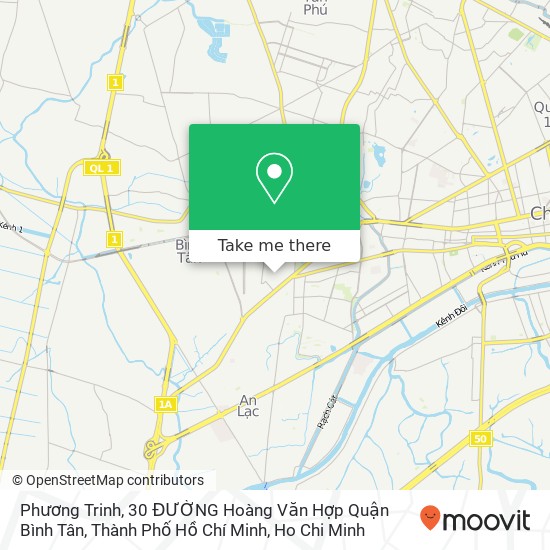 Phương Trinh, 30 ĐƯỜNG Hoàng Văn Hợp Quận Bình Tân, Thành Phố Hồ Chí Minh map