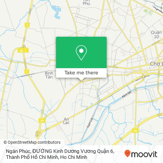 Ngân Phúc, ĐƯỜNG Kinh Dương Vương Quận 6, Thành Phố Hồ Chí Minh map