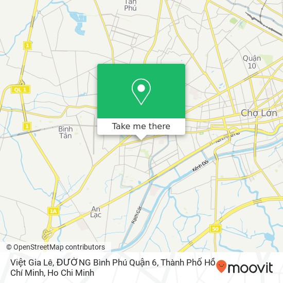 Việt Gia Lê, ĐƯỜNG Bình Phú Quận 6, Thành Phố Hồ Chí Minh map