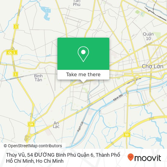 Thúy Vũ, 54 ĐƯỜNG Bình Phú Quận 6, Thành Phố Hồ Chí Minh map