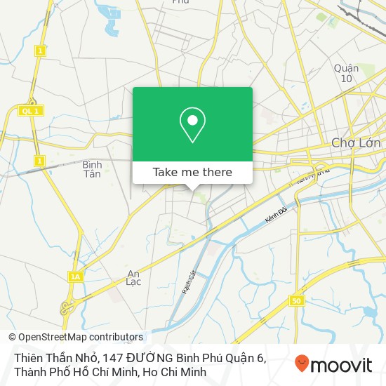 Thiên Thần Nhỏ, 147 ĐƯỜNG Bình Phú Quận 6, Thành Phố Hồ Chí Minh map