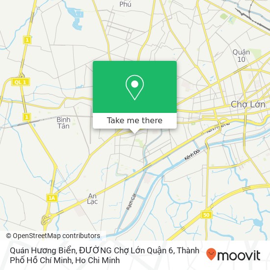 Quán Hương Biển, ĐƯỜNG Chợ Lớn Quận 6, Thành Phố Hồ Chí Minh map