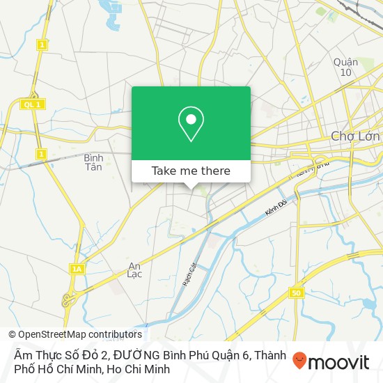 Ẩm Thực Số Đỏ 2, ĐƯỜNG Bình Phú Quận 6, Thành Phố Hồ Chí Minh map