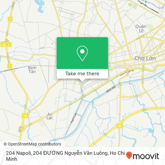 204 Napoli, 204 ĐƯỜNG Nguyễn Văn Luông map