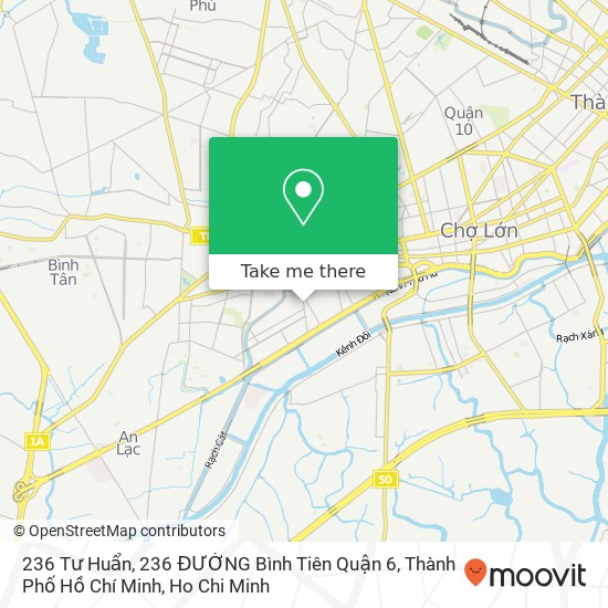 236 Tư Huẩn, 236 ĐƯỜNG Bình Tiên Quận 6, Thành Phố Hồ Chí Minh map