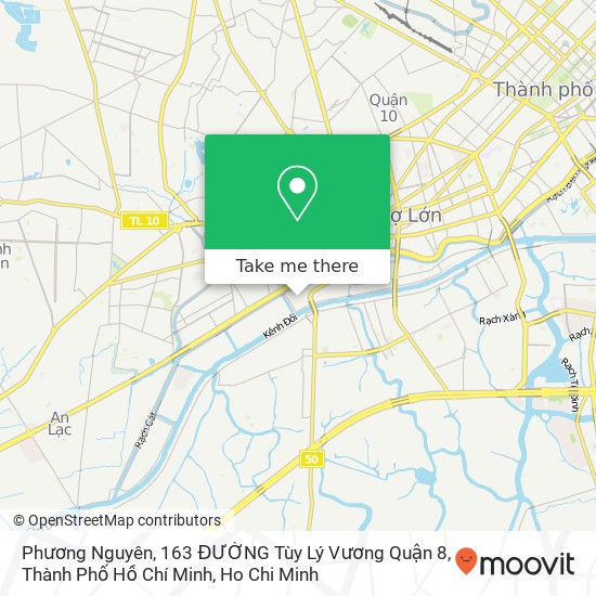 Phương Nguyên, 163 ĐƯỜNG Tùy Lý Vương Quận 8, Thành Phố Hồ Chí Minh map