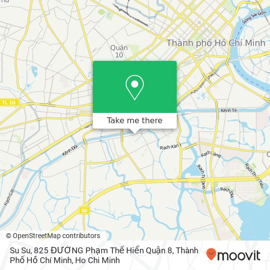 Su Su, 825 ĐƯỜNG Phạm Thế Hiển Quận 8, Thành Phố Hồ Chí Minh map