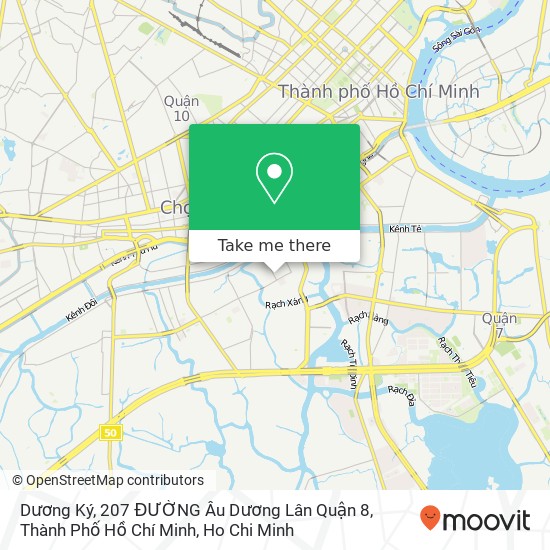 Dương Ký, 207 ĐƯỜNG Âu Dương Lân Quận 8, Thành Phố Hồ Chí Minh map